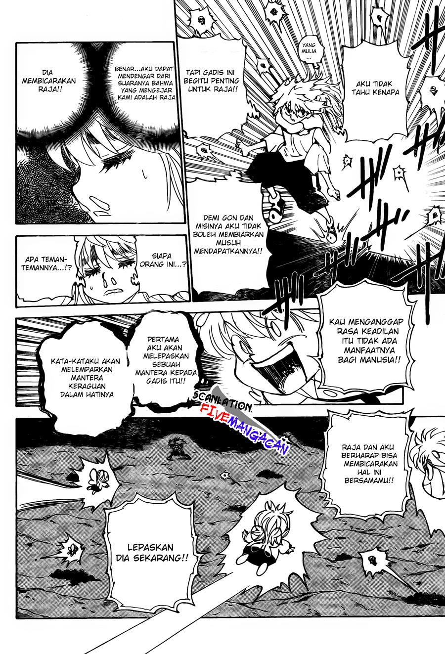 Hunter x Hunter Chapter 303 - halaman 16
