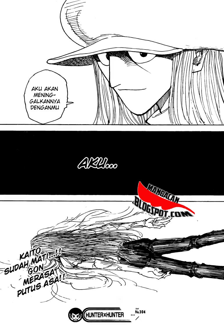 Hunter x Hunter Chapter 304 - halaman 10