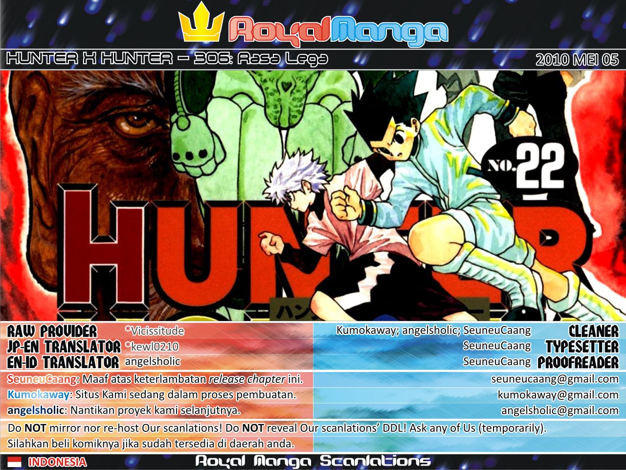 Hunter x Hunter Chapter 306 - halaman 1