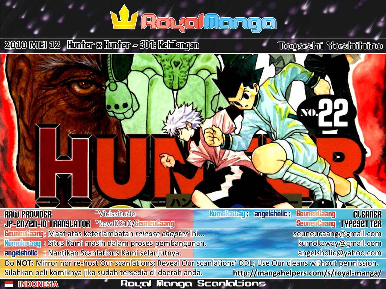 Hunter x Hunter Chapter 307 - halaman 1