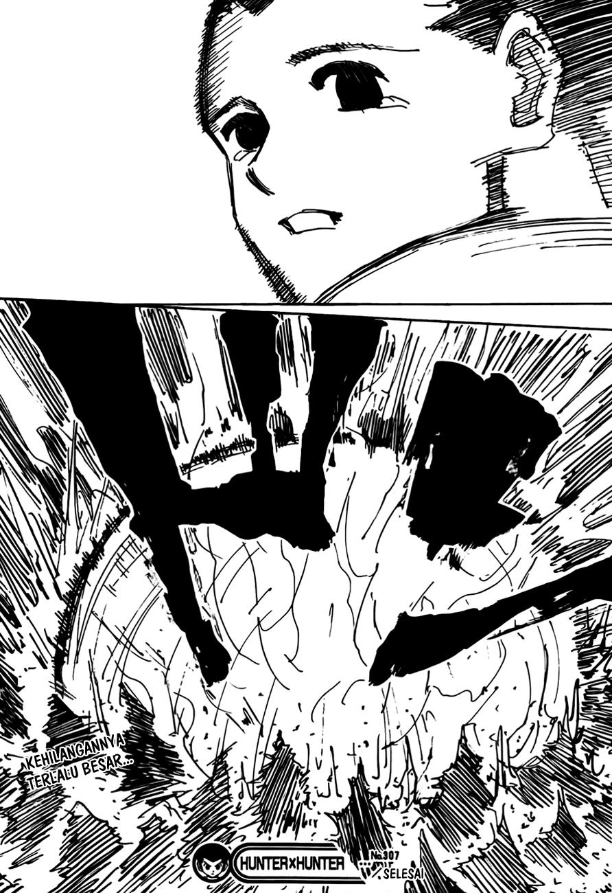 Hunter x Hunter Chapter 307 - halaman 18
