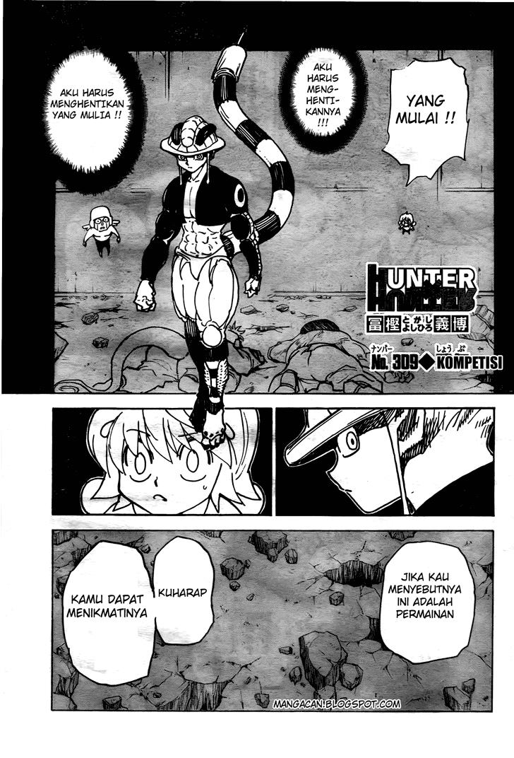 Hunter x Hunter Chapter 309 - halaman 2