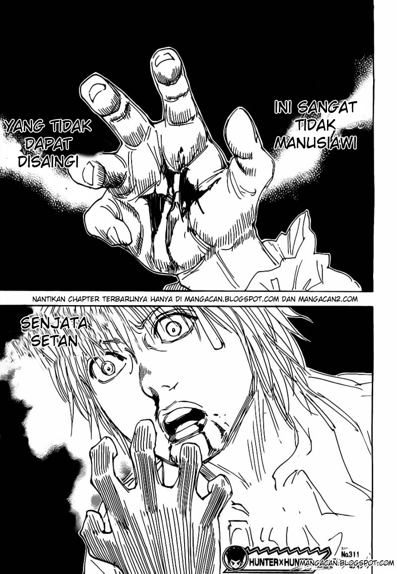 Hunter x Hunter Chapter 311 - halaman 17