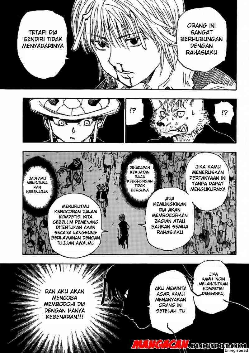 Hunter x Hunter Chapter 312 - halaman 16