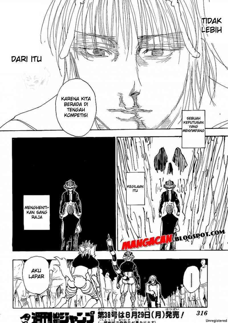 Hunter x Hunter Chapter 312 - halaman 21