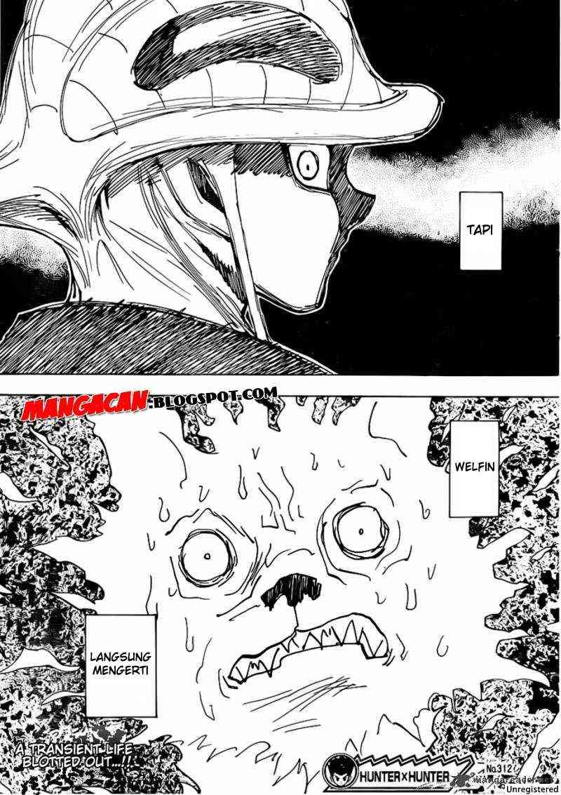 Hunter x Hunter Chapter 312 - halaman 22