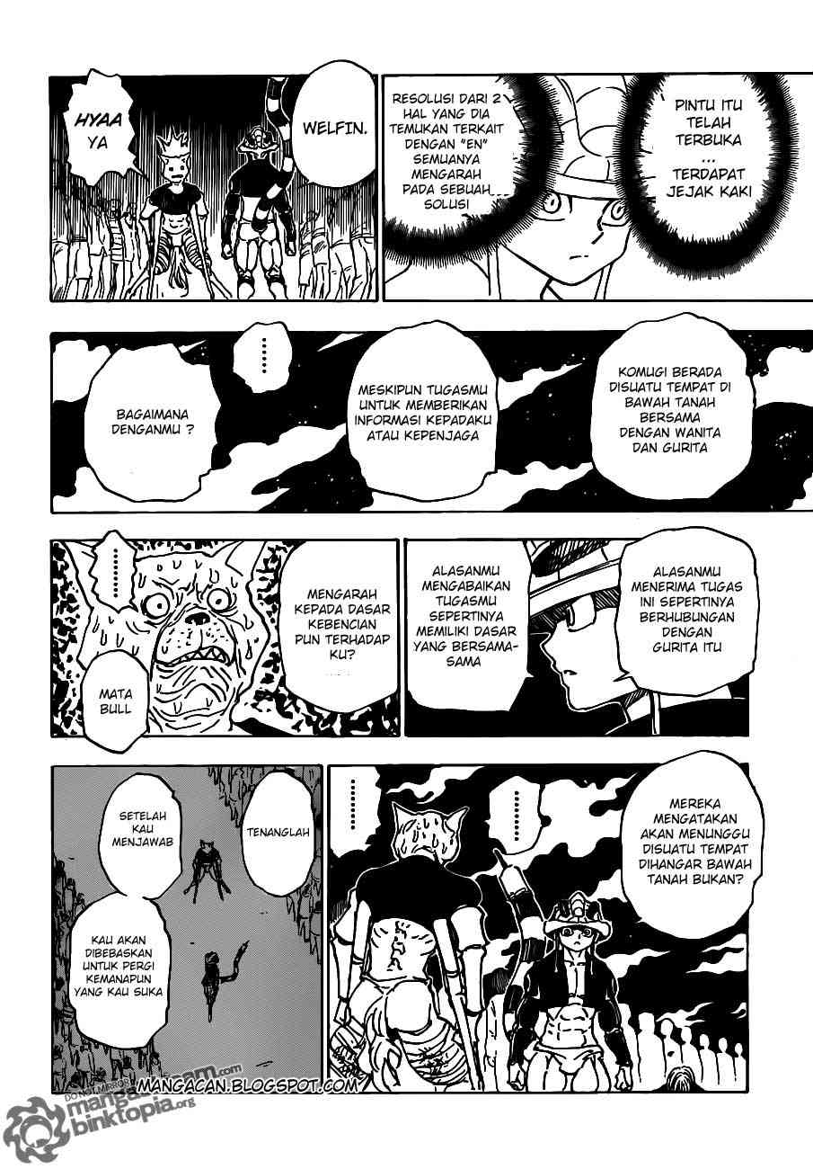 Hunter x Hunter Chapter 313 - halaman 12