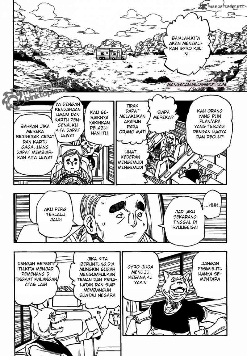 Hunter x Hunter Chapter 315 - halaman 4