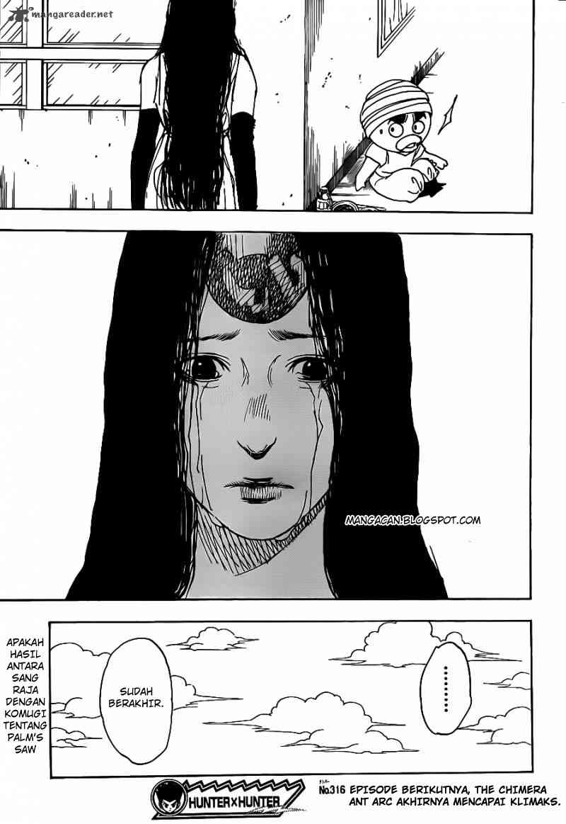 Hunter x Hunter Chapter 316 - halaman 19