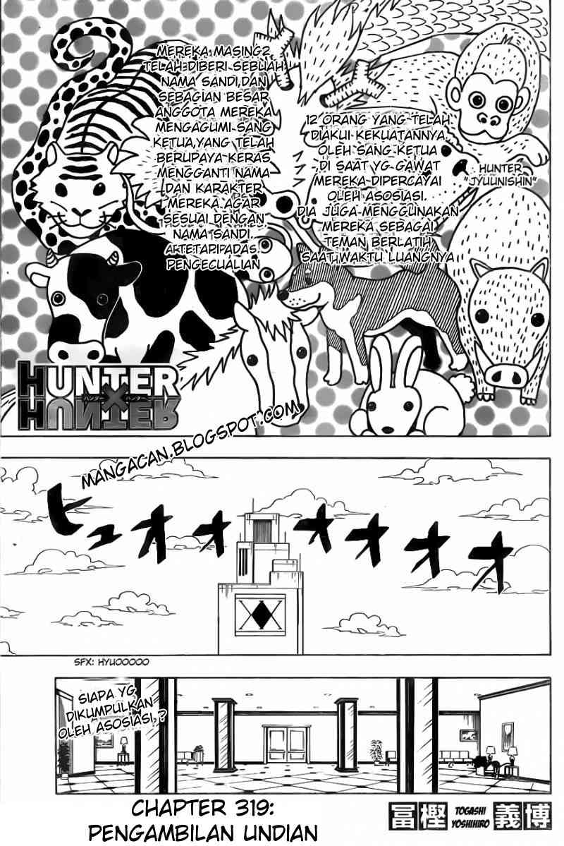 Hunter x Hunter Chapter 319 - halaman 1