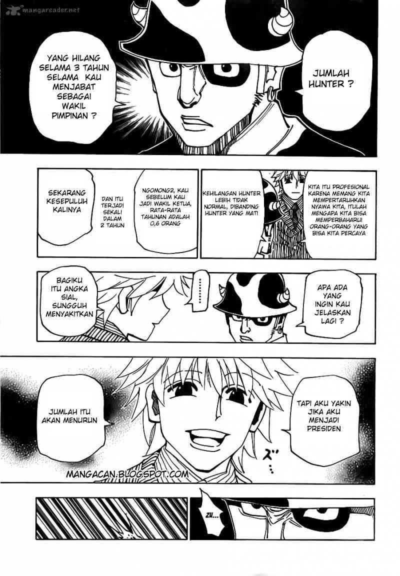 Hunter x Hunter Chapter 319 - halaman 11