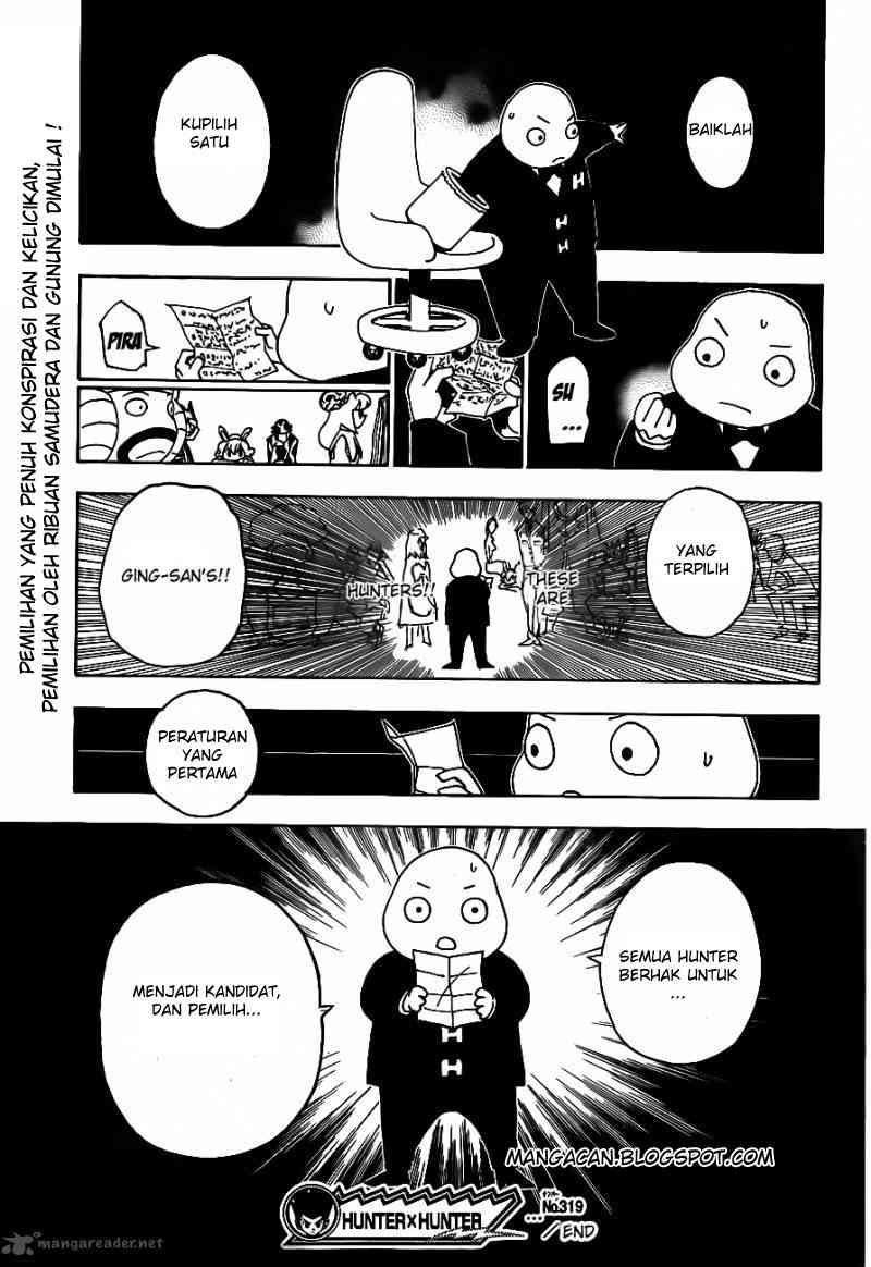 Hunter x Hunter Chapter 319 - halaman 17