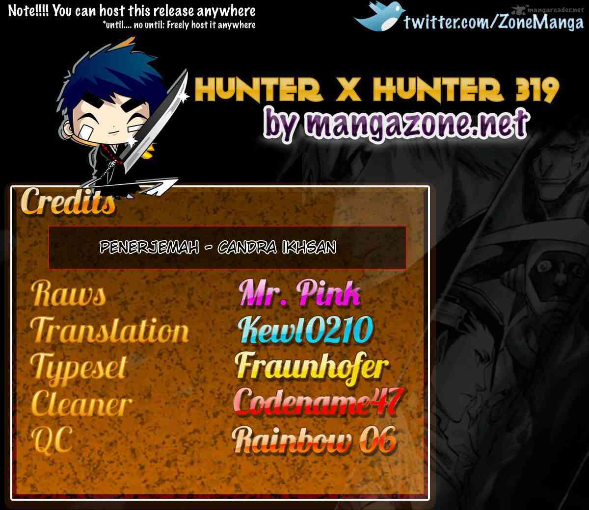 Hunter x Hunter Chapter 319 - halaman 18