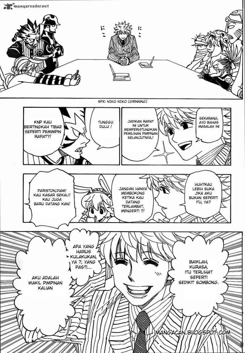 Hunter x Hunter Chapter 319 - halaman 4
