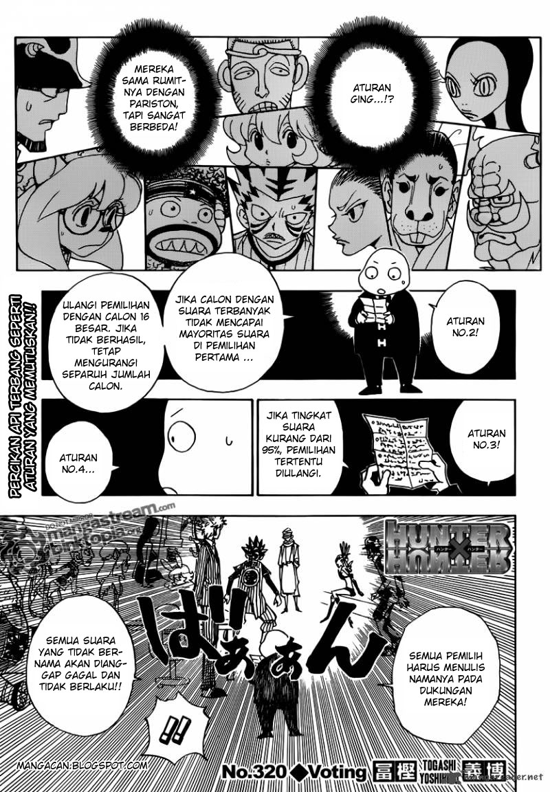 Hunter x Hunter Chapter 320 - halaman 1
