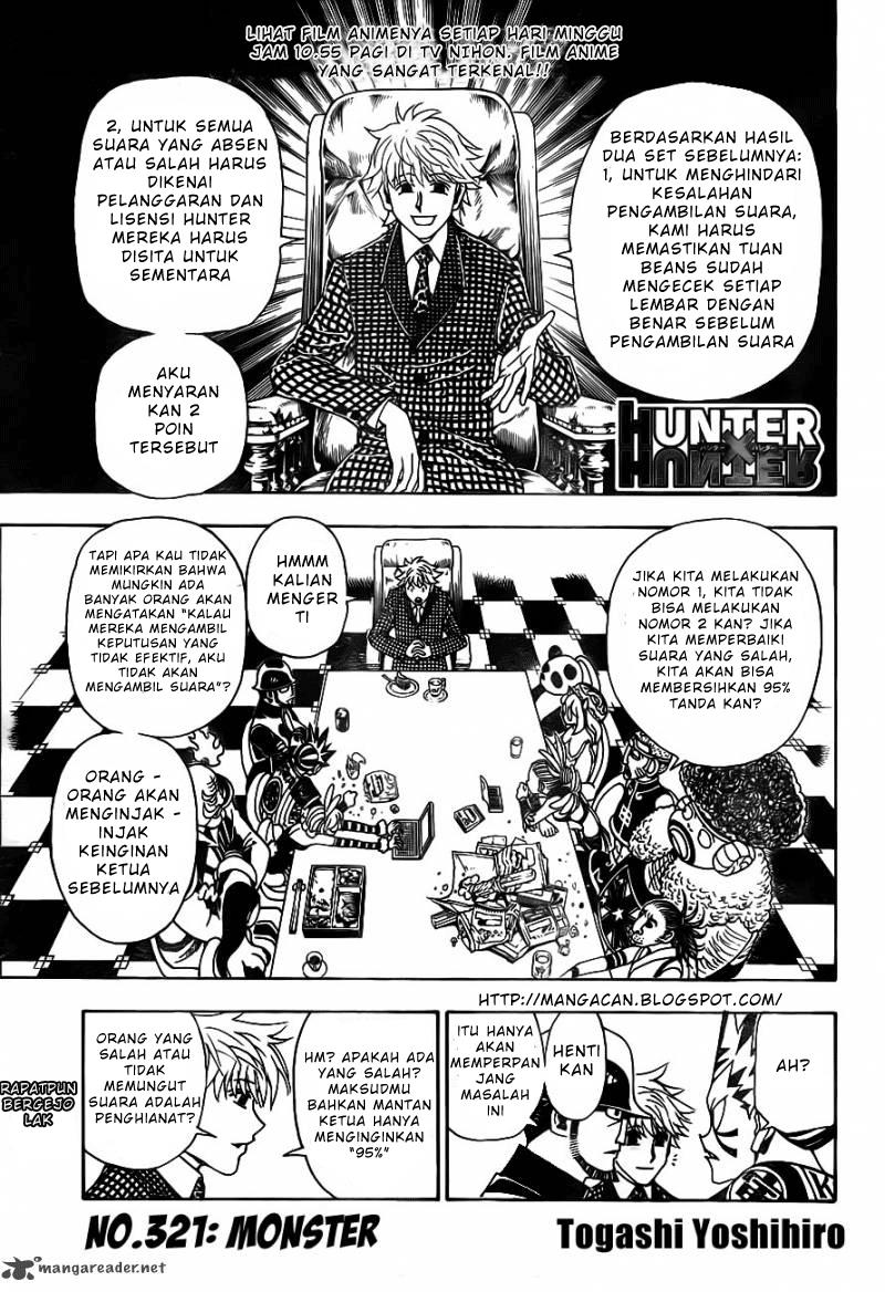 Hunter x Hunter Chapter 321 - halaman 2