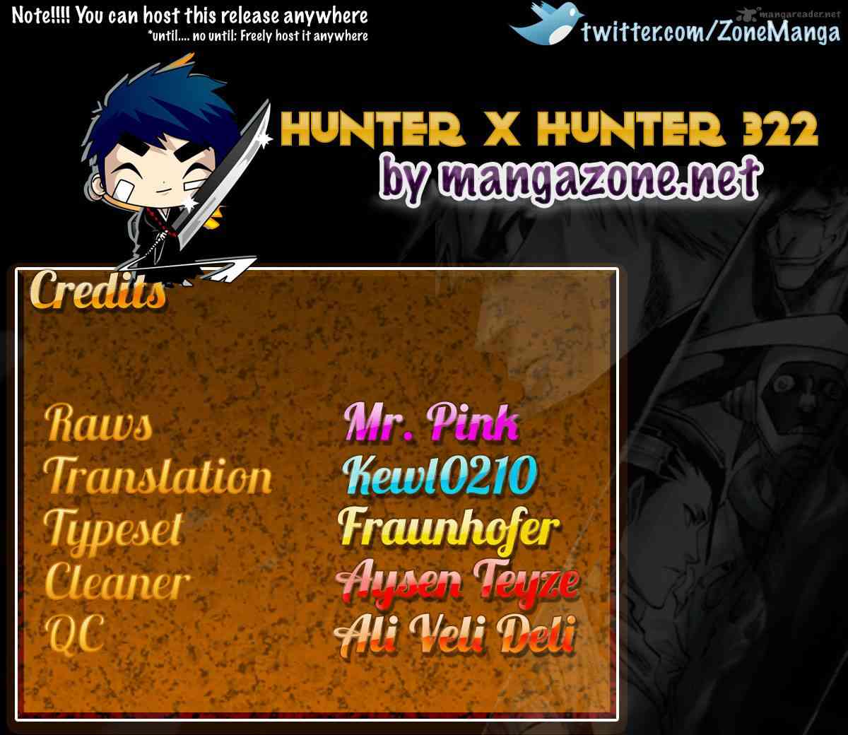 Hunter x Hunter Chapter 322 - halaman 19