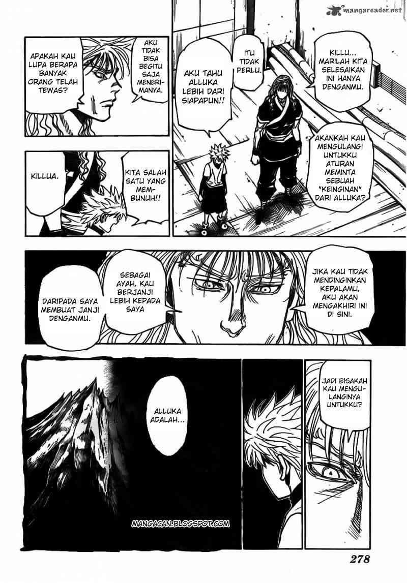 Hunter x Hunter Chapter 322 - halaman 4