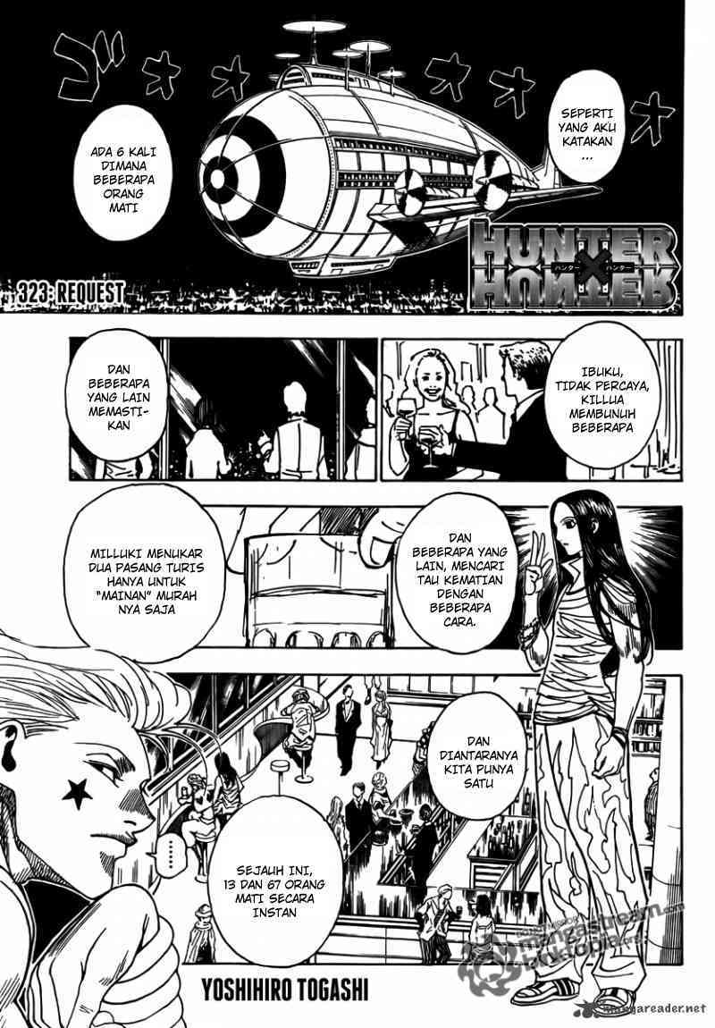 Hunter x Hunter Chapter 323 - halaman 1