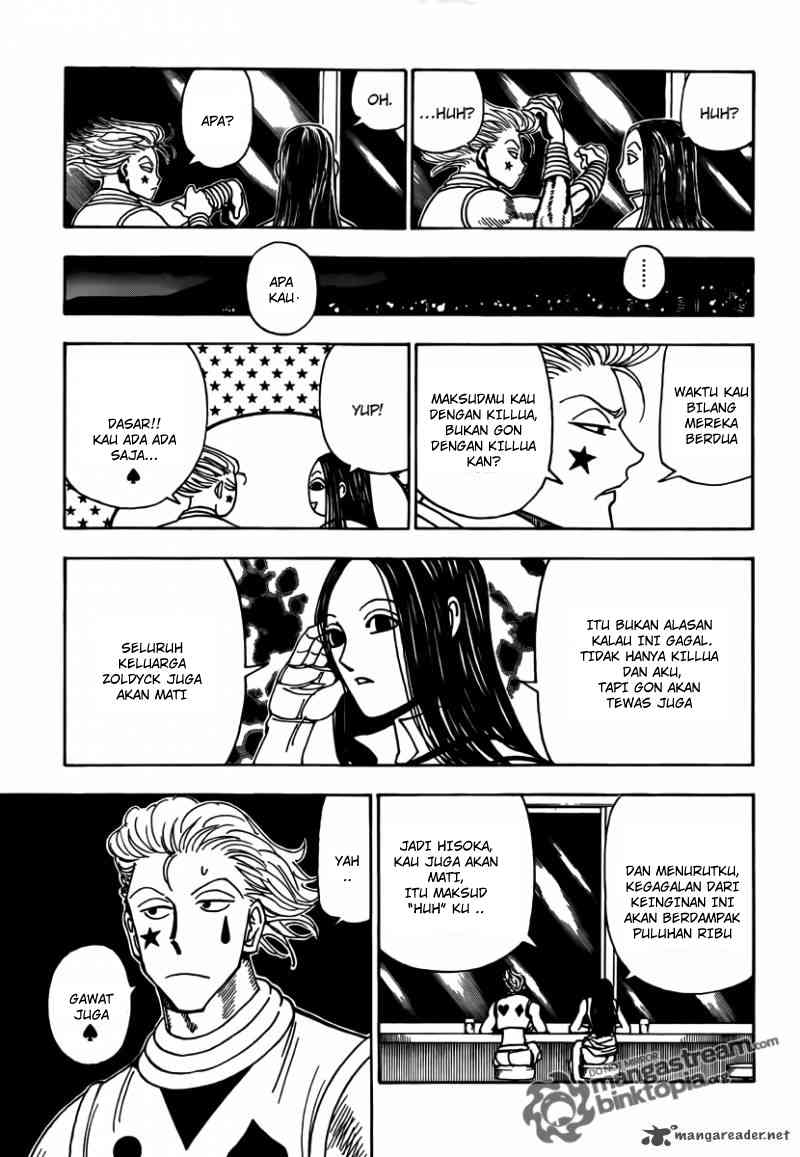 Hunter x Hunter Chapter 323 - halaman 12