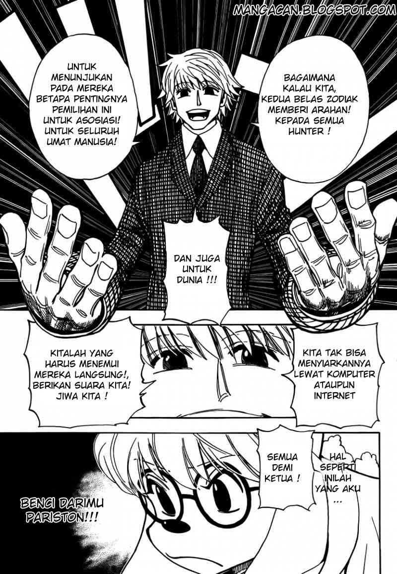 Hunter x Hunter Chapter 323 - halaman 17
