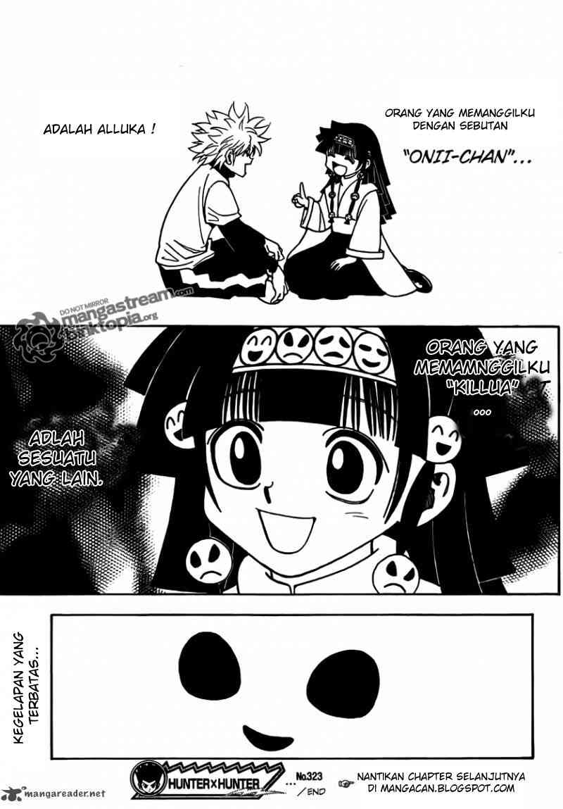 Hunter x Hunter Chapter 323 - halaman 19