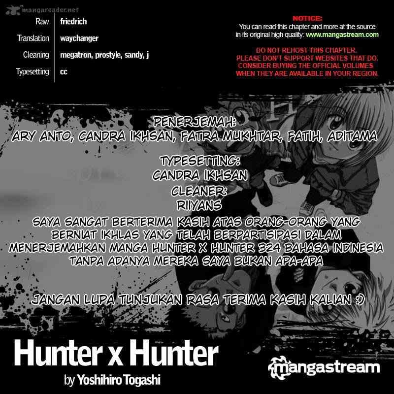 Hunter x Hunter Chapter 324 - halaman 1