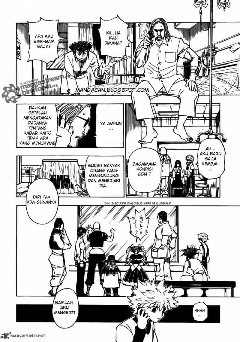 Hunter x Hunter Chapter 324 - halaman 12