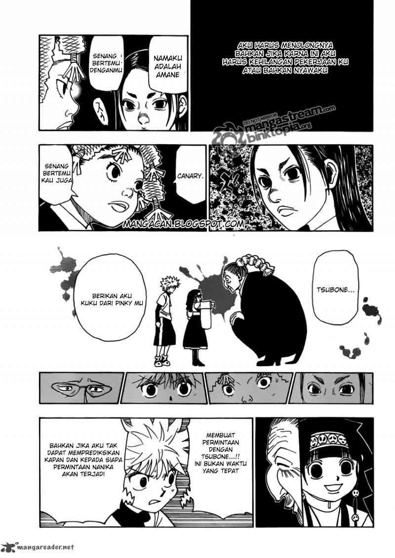 Hunter x Hunter Chapter 324 - halaman 19