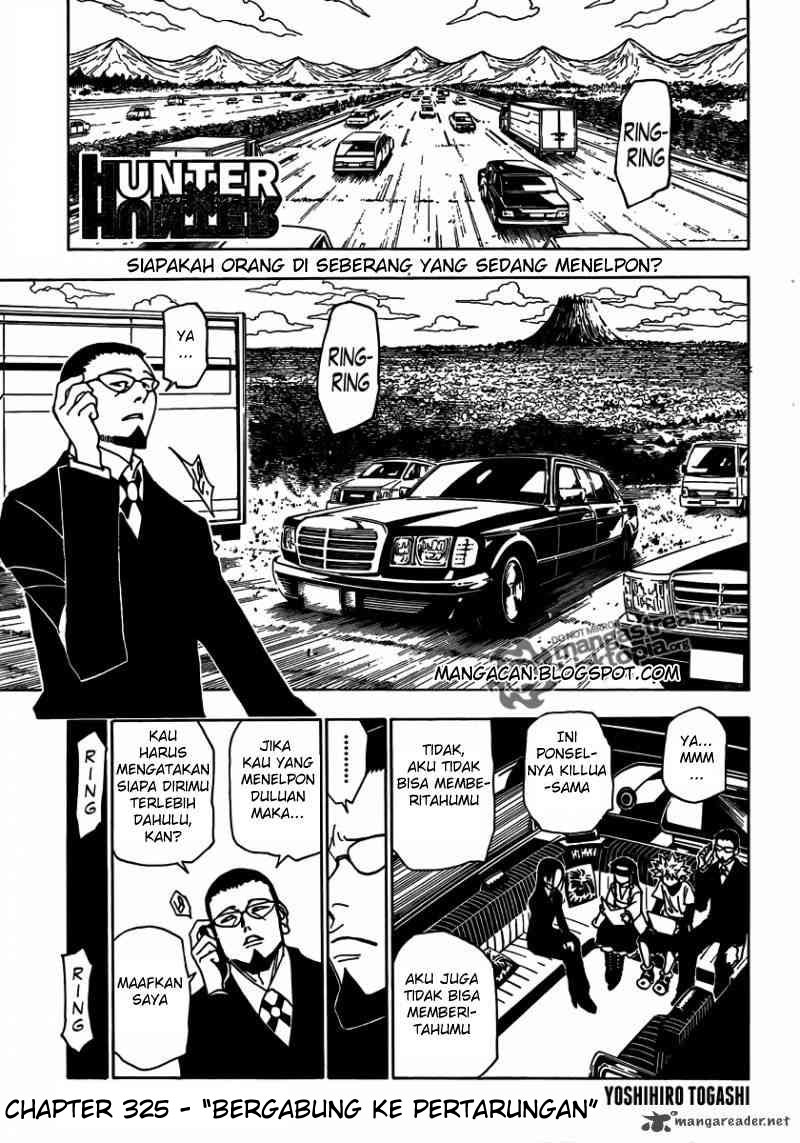 Hunter x Hunter Chapter 325 - halaman 1