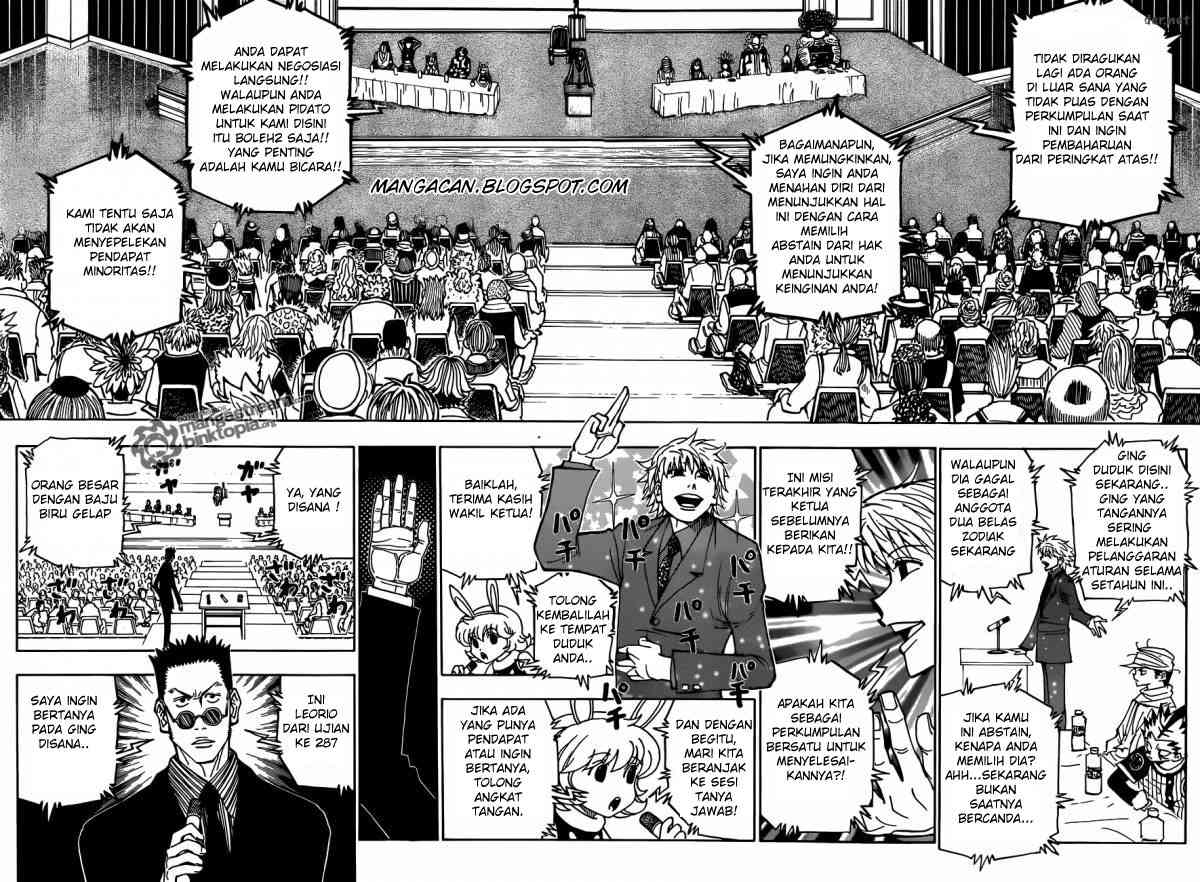 Hunter x Hunter Chapter 325 - halaman 13