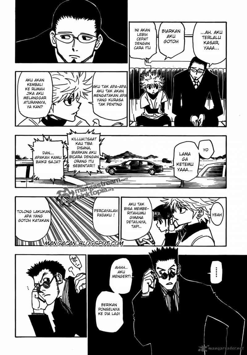 Hunter x Hunter Chapter 325 - halaman 4