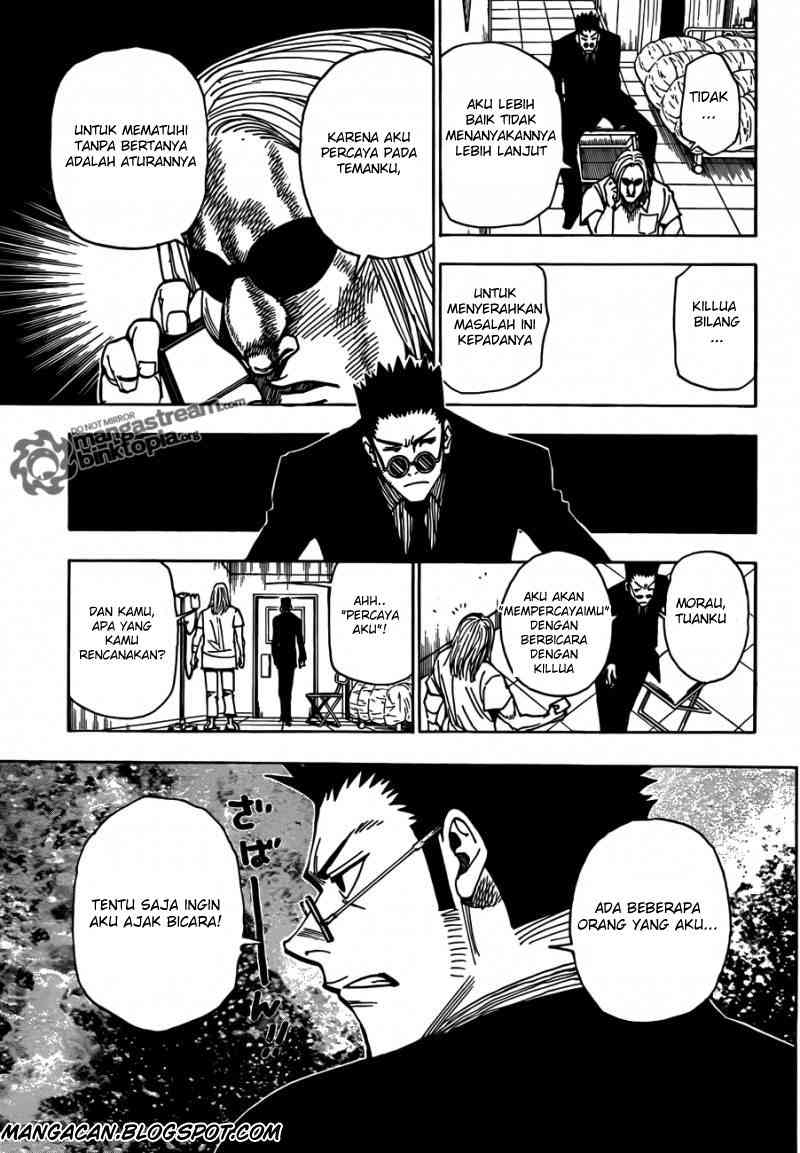 Hunter x Hunter Chapter 325 - halaman 9