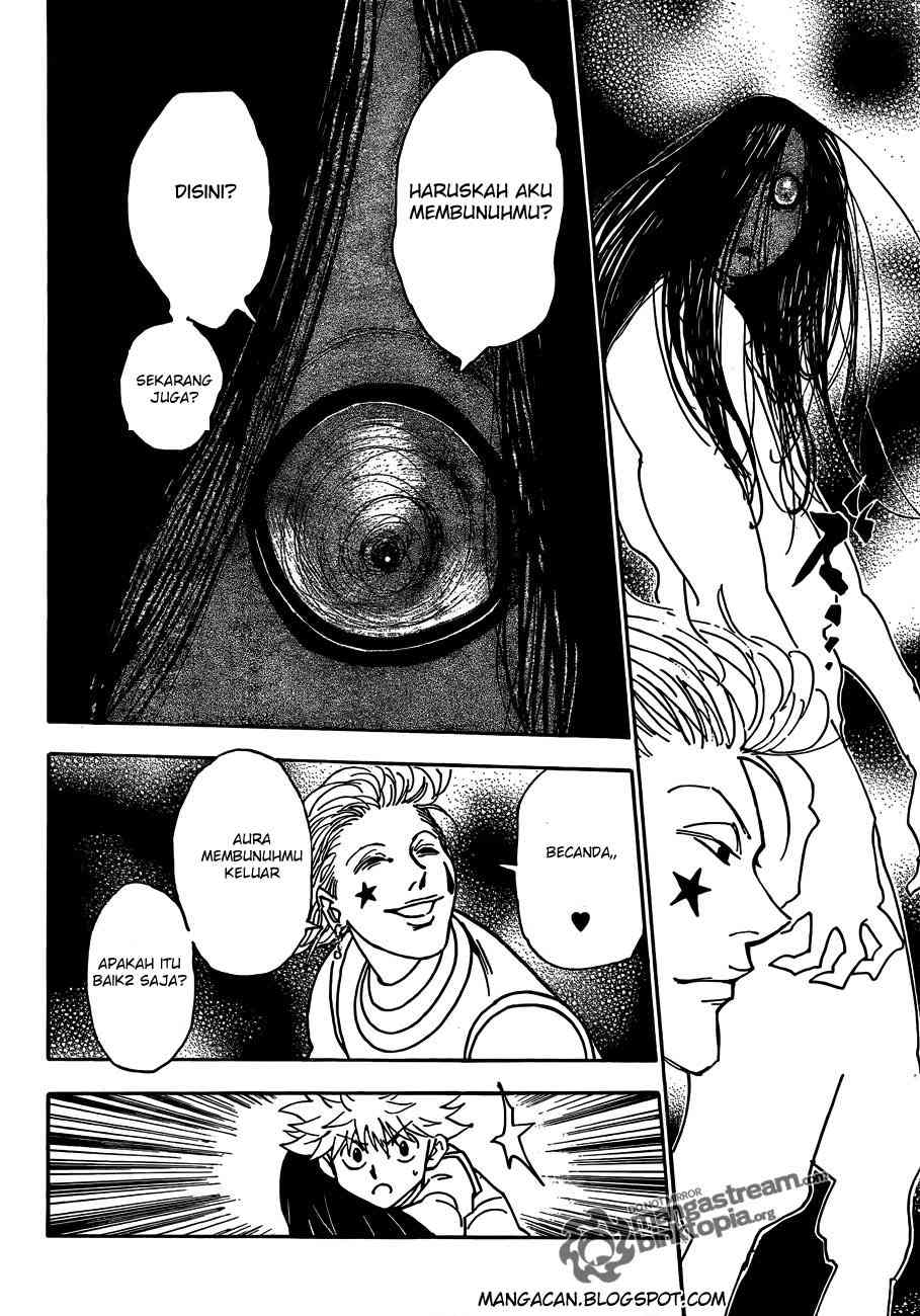 Hunter x Hunter Chapter 326 - halaman 17