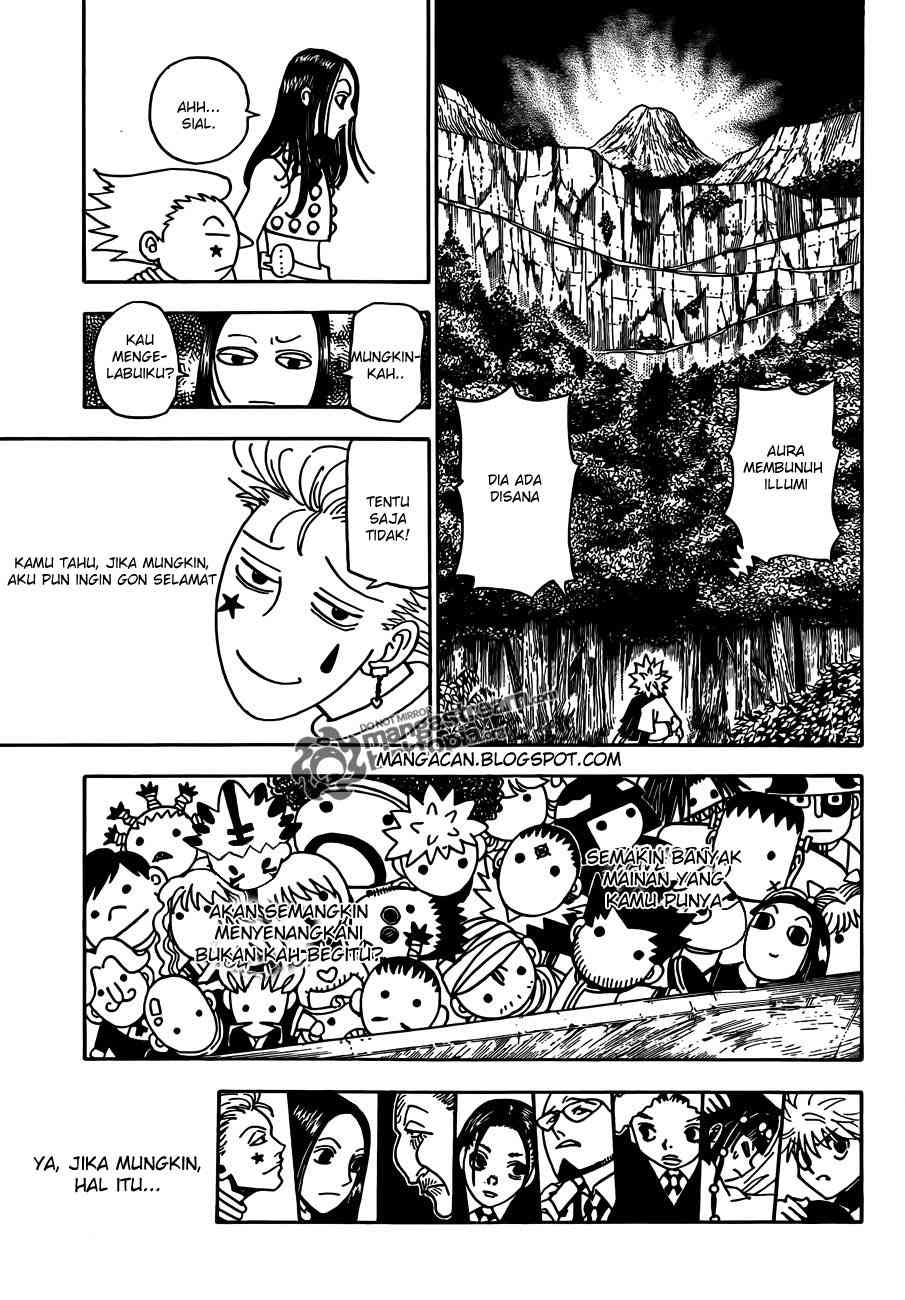 Hunter x Hunter Chapter 326 - halaman 18