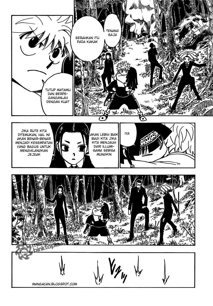 Hunter x Hunter Chapter 326 - halaman 19