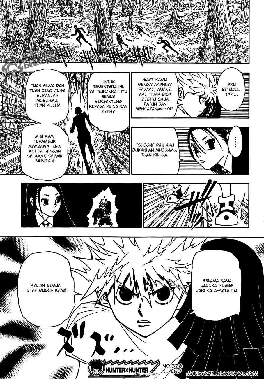 Hunter x Hunter Chapter 326 - halaman 20