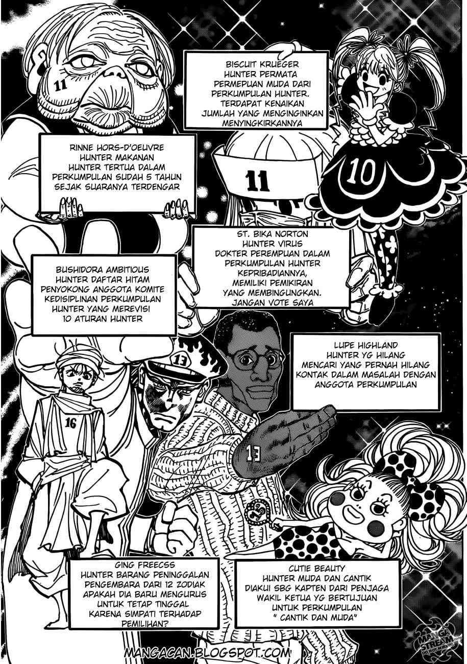 Hunter x Hunter Chapter 326 - halaman 3