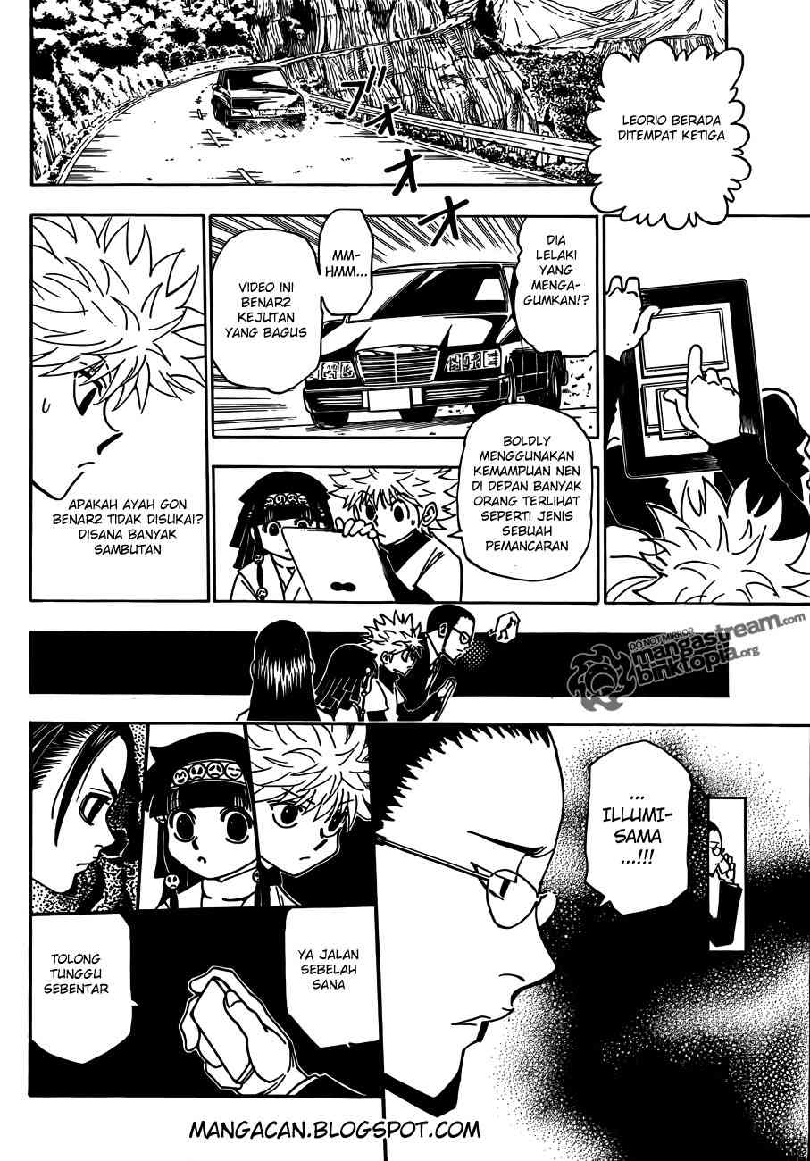 Hunter x Hunter Chapter 326 - halaman 4