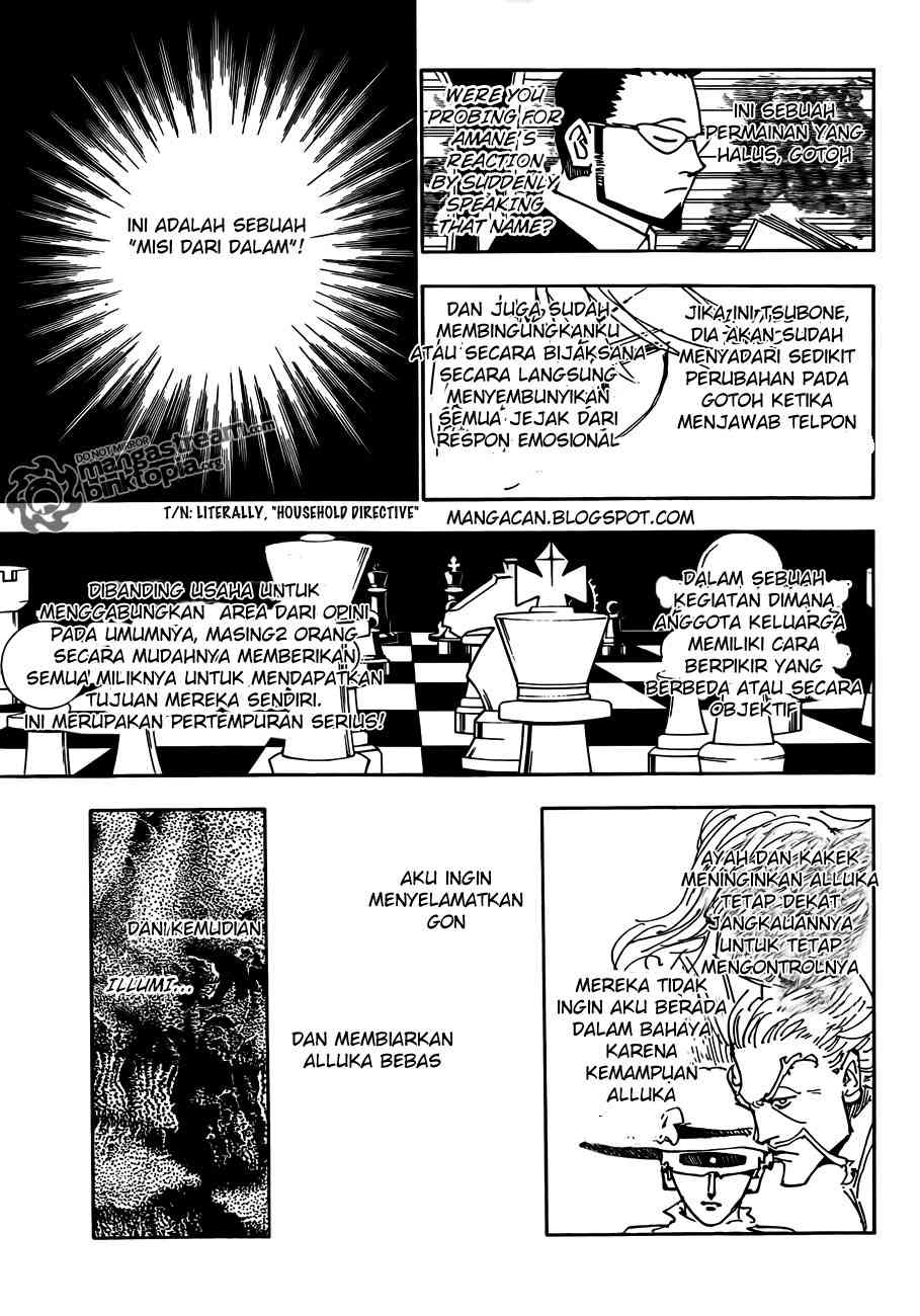 Hunter x Hunter Chapter 326 - halaman 7