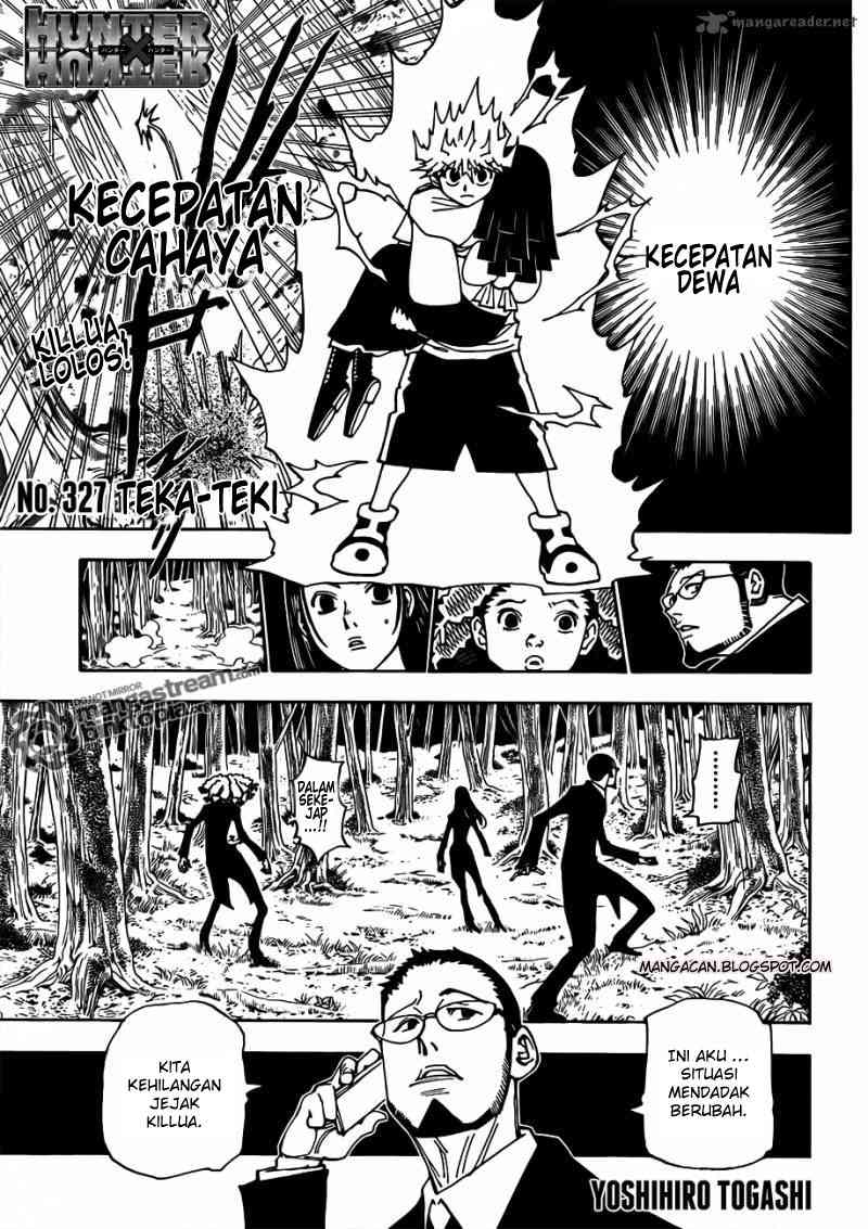 Hunter x Hunter Chapter 327 - halaman 1