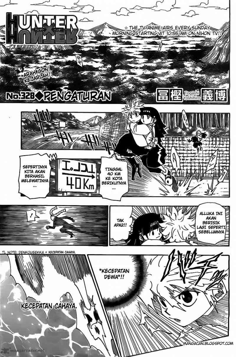 Hunter x Hunter Chapter 328 - halaman 1