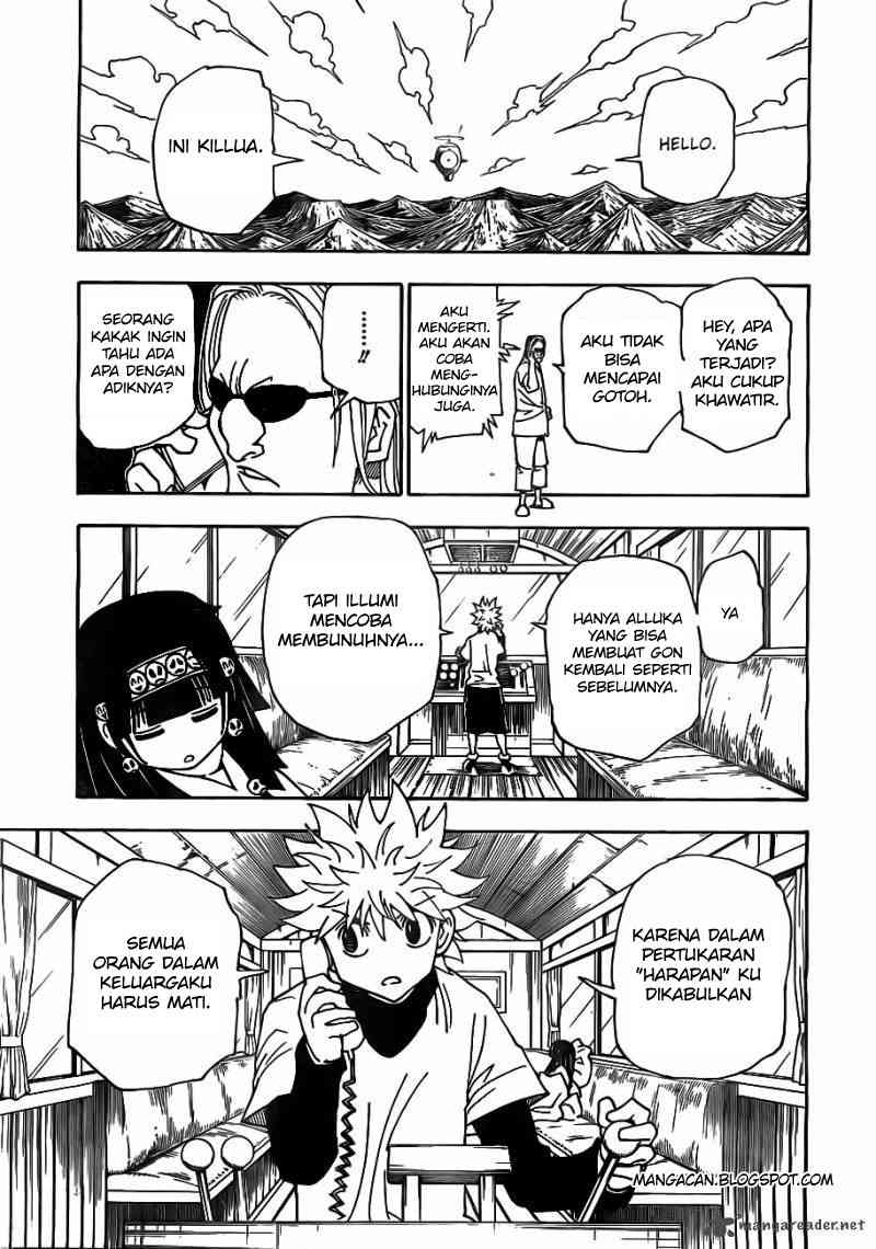 Hunter x Hunter Chapter 328 - halaman 11