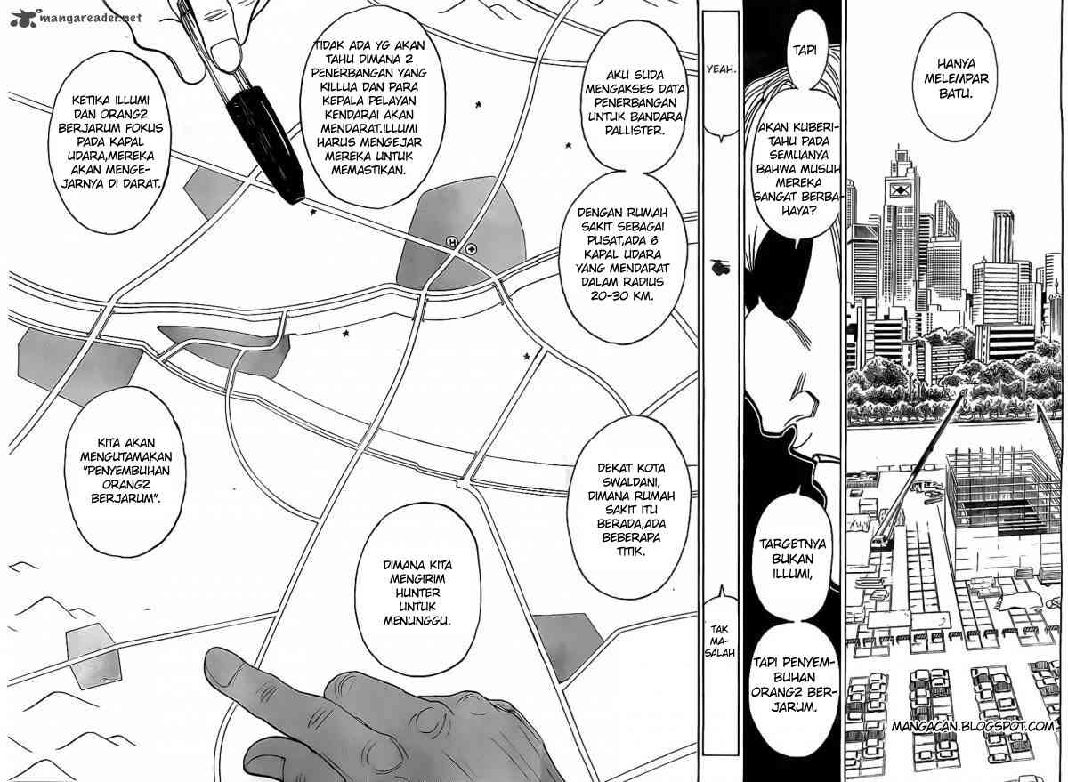 Hunter x Hunter Chapter 328 - halaman 18