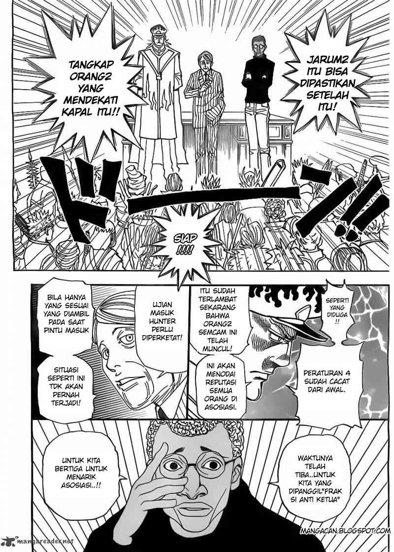 Hunter x Hunter Chapter 328 - halaman 19