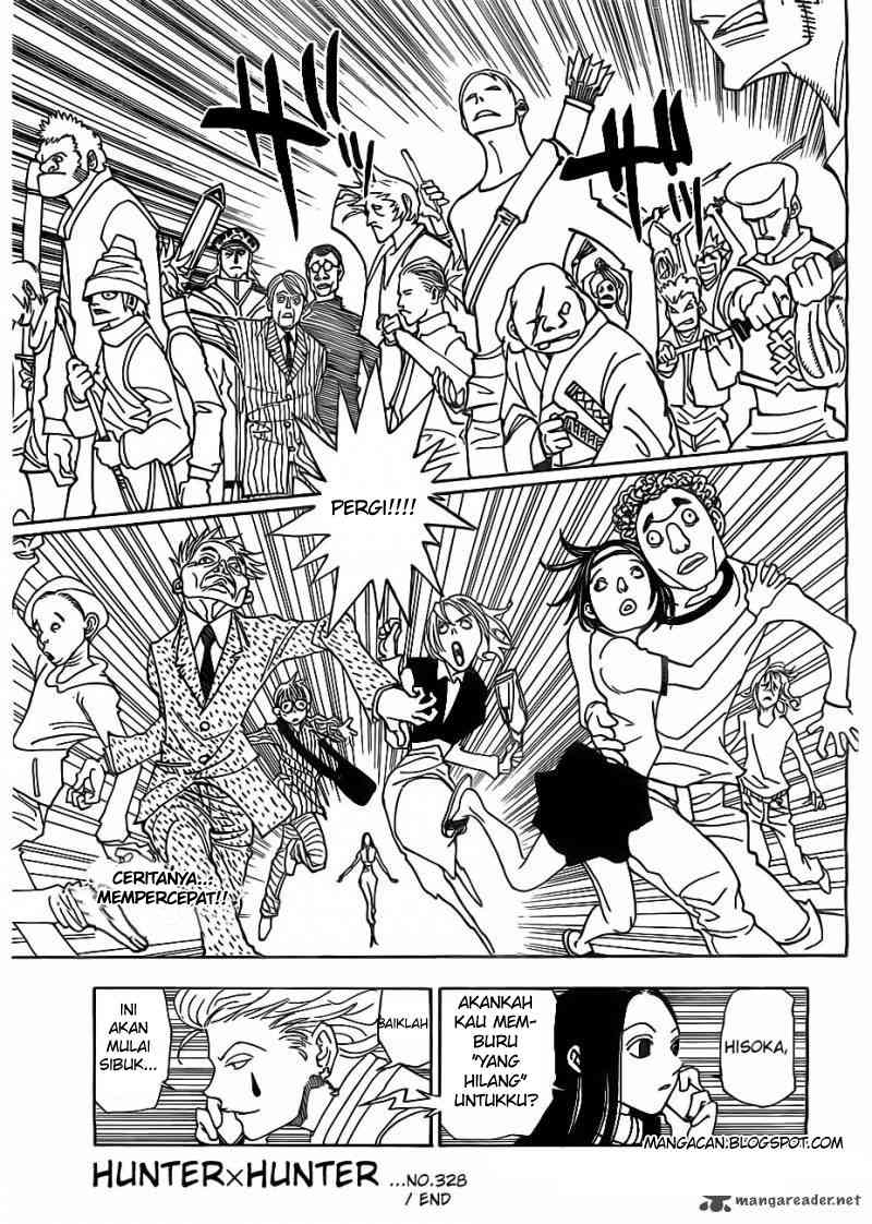 Hunter x Hunter Chapter 328 - halaman 20