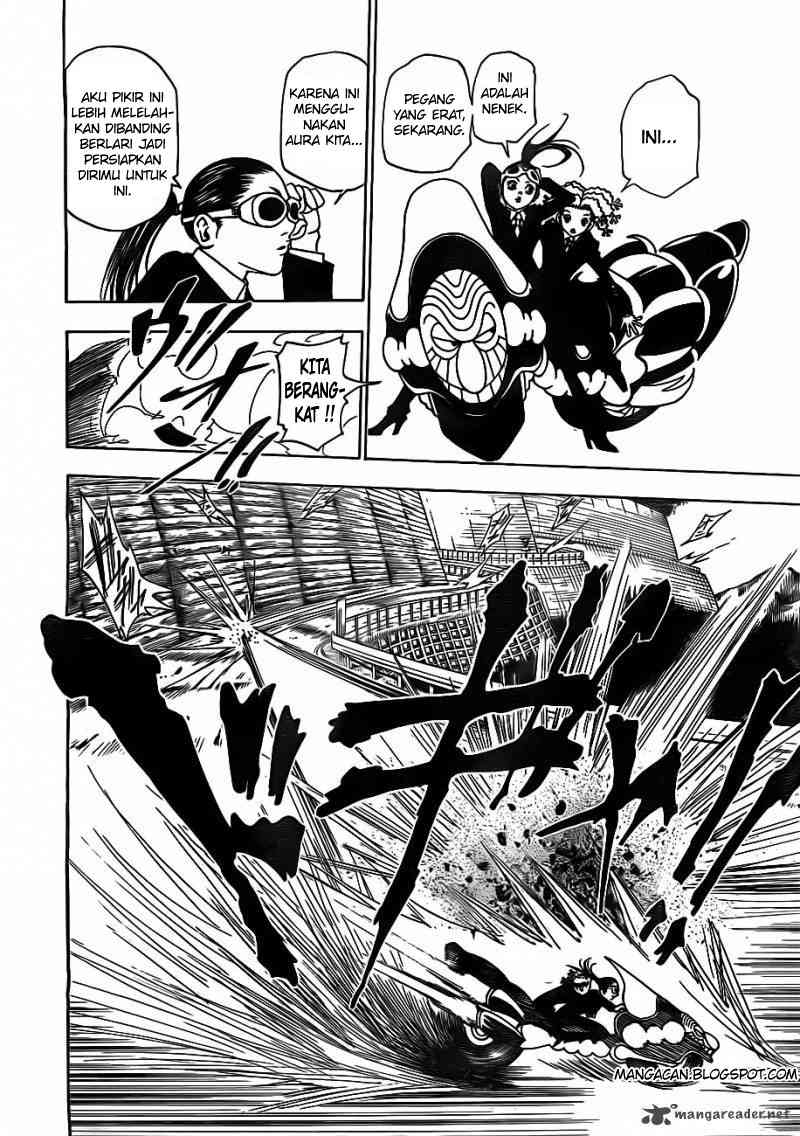Hunter x Hunter Chapter 328 - halaman 4