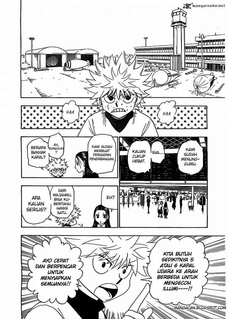 Hunter x Hunter Chapter 328 - halaman 8