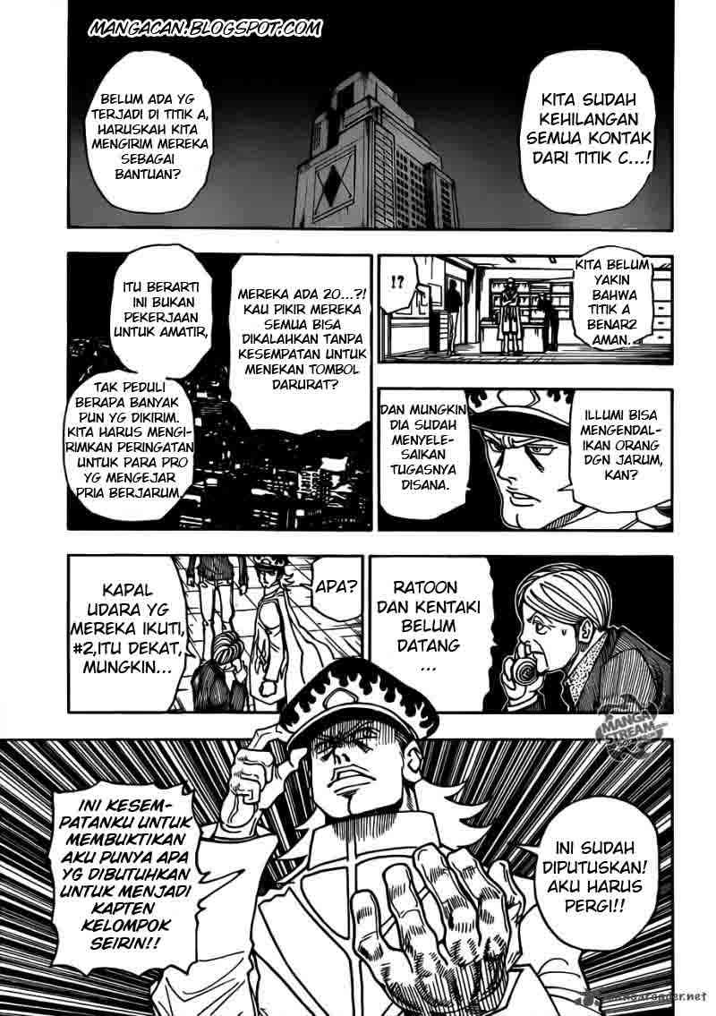 Hunter x Hunter Chapter 329 - halaman 11