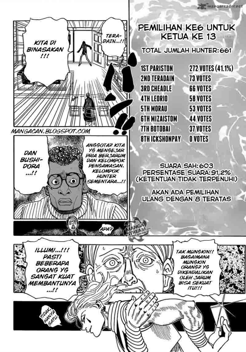 Hunter x Hunter Chapter 329 - halaman 16